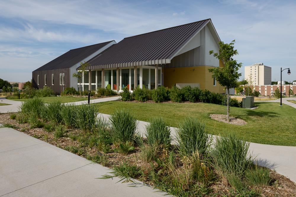 Exterior view of an Eagle Ridge housing unit